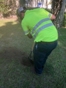 Charleston leak excavation